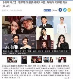 港媒爆料娱乐圈,揭秘明星幕后真相！